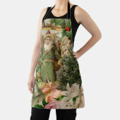 Sinterklaas Kerst Antiek Mooie Kunst Schort (Insitu)