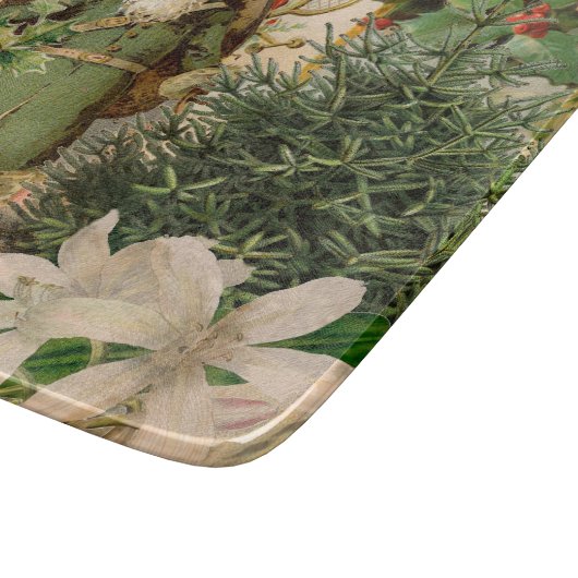 Sinterklaas Kerst Antiek Mooie Kunst Snijplank (Hoek)