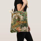Sinterklaas Kerst Antiek Mooie Kunst Tote Bag (Dichtbij)