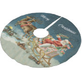 Sinterklaas Kerst Antiek Sleigh Rendier Kerstboom Rok (Gekanteld)