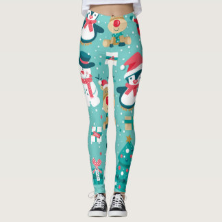 Sinterklaas Kerst  Patroon Leggings