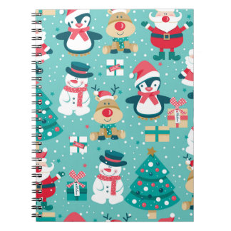 Sinterklaas Kerst  Patroon Notitieboek