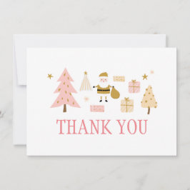 Sinterklaas Kerstboom Cadeaus Dank u kaart