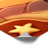 Sinterklaas, kerstboom en cadeaus | AI Art Poster (Hoek)