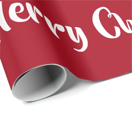 Sinterklaas-kerstboom, ruis unicorn Red Cadeaupapier (Rol Hoek)