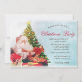 Sinterklaas, kerstboomfeest kaart (Voorkant)