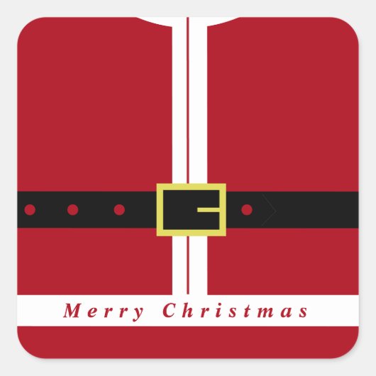 Sinterklaas kerstcadeau Stickers (Voorkant)