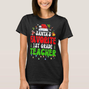 Sinterklaas kerstkerstman met de favoriete eerste  t-shirt