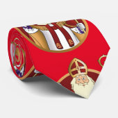 Sinterklaas-kerstketting - stropdas kerstmis 2022 (Opgerold)
