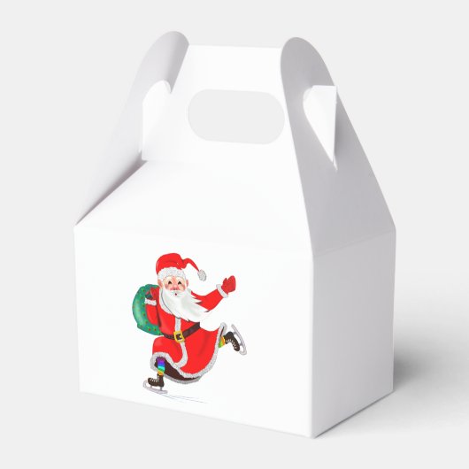 Sinterklaas Kerstmis geschenkdoos Bedankdoosjes (Voorkant Zijde)