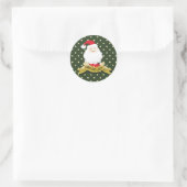 Sinterklaas Kerstmis Ho Ho Ho sticker (Tas)