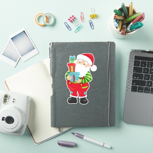 Sinterklaas, Kerstmis, Kerstmis, cadeaus, Cadeaus Sticker (iPad Cover)