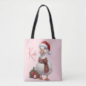 Sinterklaas Kerstmis Naam Feestdag Cadeau Tote Bag (Voorkant)
