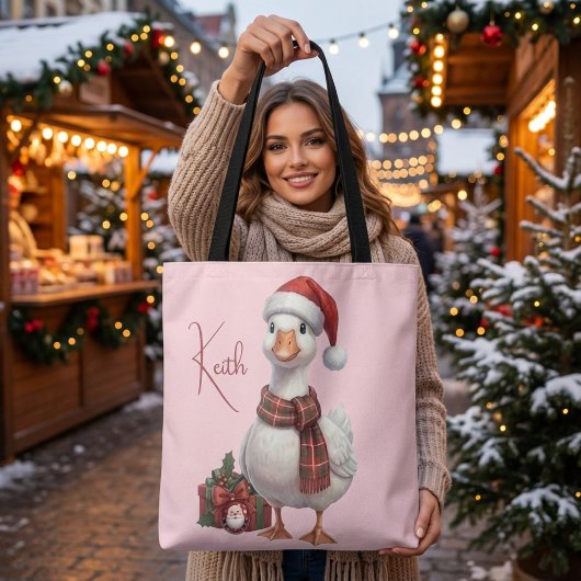 Sinterklaas Kerstmis Naam Feestdag Cadeau Tote Bag