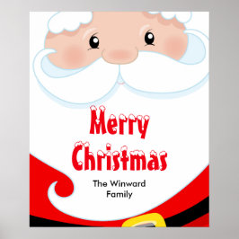 Sinterklaas Kerstmis partij teken Poster