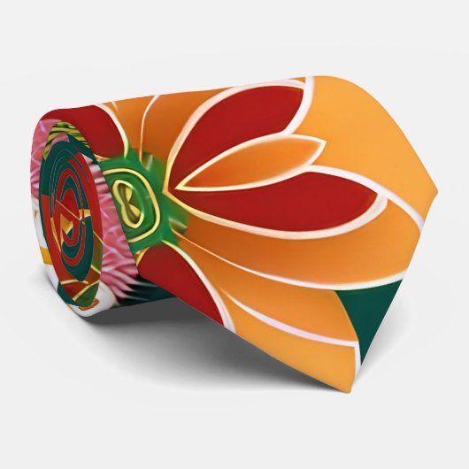 Sinterklaas Kerstmis speelgoed Retro Patroon Stropdas (Opgerold)