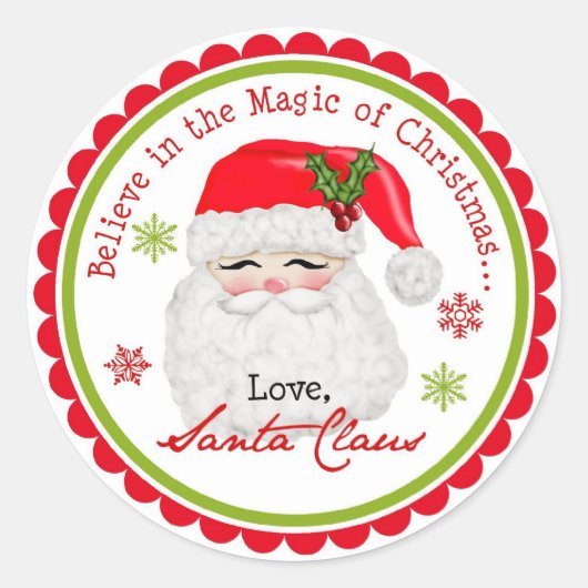 Sinterklaas Kerstmis vakantie Stickers (Voorkant)