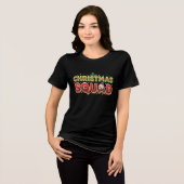 Sinterklaas Kerstteam | Mooie Kerst Matching Onts Tri-Blend Shirt (Voorkant volledig)