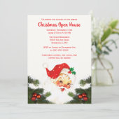  Sinterklaas Kerstvakantie Open Huis Kaart (Staand voorkant)