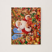 Sinterklaas' Kerstwerkplaats Legpuzzel (Verticaal)