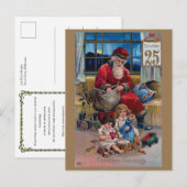  Sinterklaas, Kinderen en Cadeaus Briefkaart (Voorkant / Achterkant)