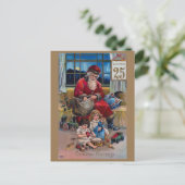  Sinterklaas, Kinderen en Cadeaus Briefkaart (Staand voorkant)