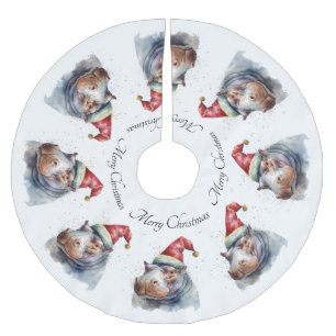 Sinterklaas' Kleine Nijlpaard, op maat Kerstboom Rok