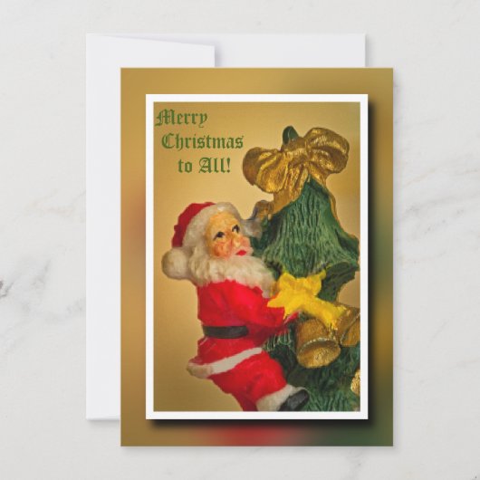 Sinterklaas Klimmen de Kerstboom -  (Voorkant)