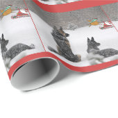 Sinterklaas komt eraan cadeaupapier (Rol Hoek)