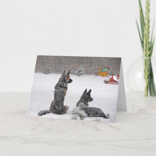 Sinterklaas komt eraan feestdagen kaart (Voorkant)