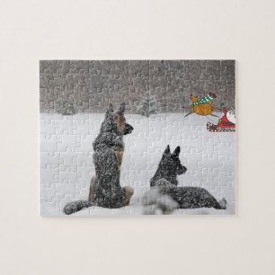 Sinterklaas komt eraan legpuzzel
