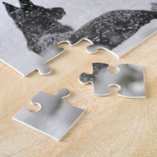 Sinterklaas komt eraan legpuzzel (Zijkant)