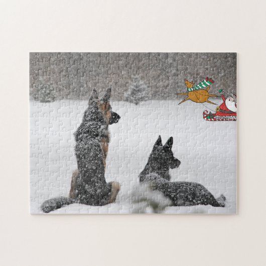 Sinterklaas komt eraan legpuzzel (Horizontaal)