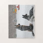 Sinterklaas komt eraan legpuzzel (Verticaal)