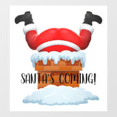 Sinterklaas komt eraan raamsticker (Vel)