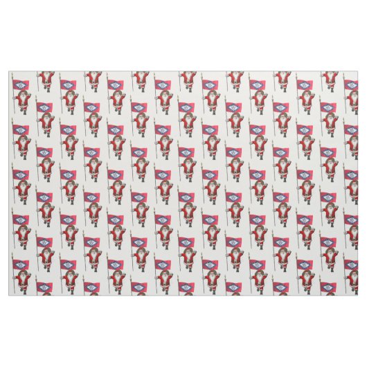 Sinterklaas komt naar Arkansas Stof (Fat Quarter)