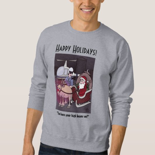 Sinterklaas krijgt een ticket Man Trui (Voorkant)