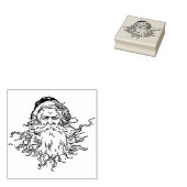 Sinterklaas  kunst rubberstempel (Gestempeld)