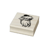 Sinterklaas  kunst rubberstempel (Stempel)