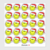 Sinterklaas lachend gezicht Emoji-Stickers Sticker (Vel)