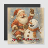 Sinterklaas lacht in wintermagie (Voorkant / Achterkant)