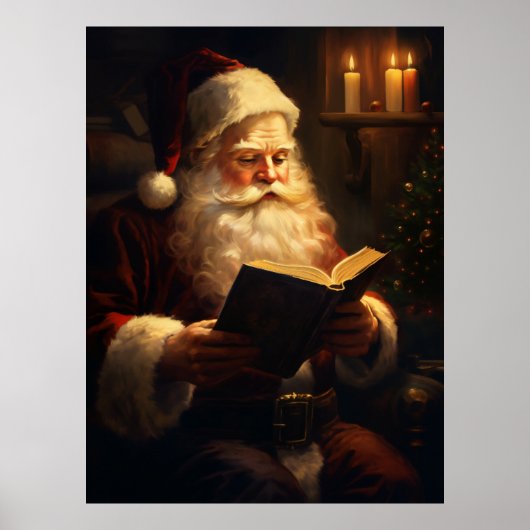 Sinterklaas Lezen Poster (Voorkant)