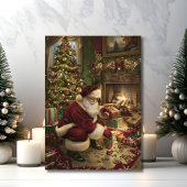 Sinterklaas' Magische Kerstlevering Kaart