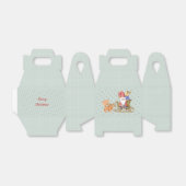 Sinterklaas met aangepaste rendel- en bovenlaag bedankdoosjes (Uitgevouwen)