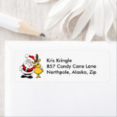 Sinterklaas met Adresetiketten Etiket (Insitu)