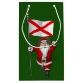 Sinterklaas met aftekening van Alabama Klein Cadeauzakje (Achterkant)