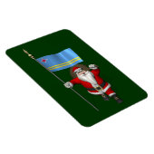 Sinterklaas met aftekening van Aruba Magneet (Rechterzijde)