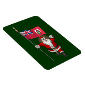 Sinterklaas met aftekening van Bermuda Magneet (Rechterzijde)
