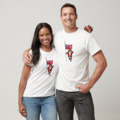 Sinterklaas met aftekening van Bermuda T-shirt (Unisex)