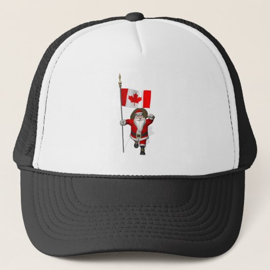 Sinterklaas met aftekening van Canada Trucker Pet (Voorkant)